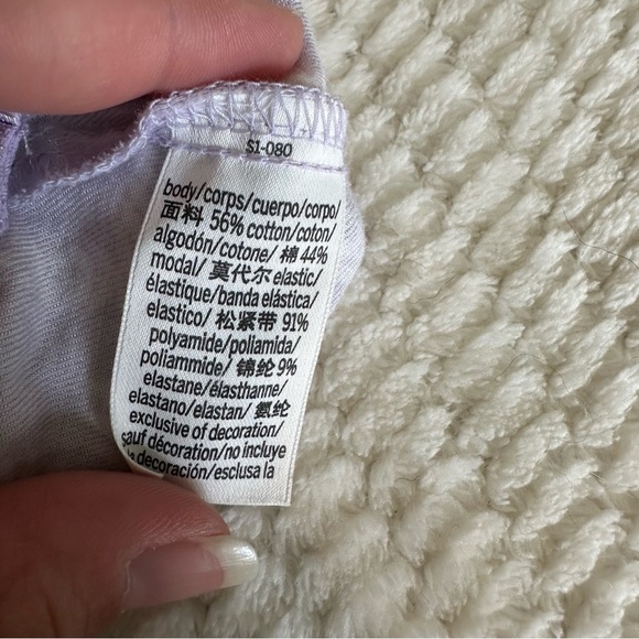 Victoria's Secret PINK Womens Lavender Boxer Sleep Shorts Spring Flirty - Picture 7 of 7